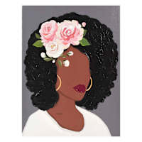 Portrait 1 Canvas Wall Art, 12x16