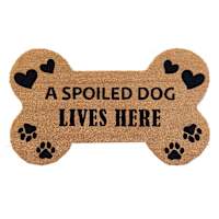 Spoiled Dog Printed Coir Mat, 18x30