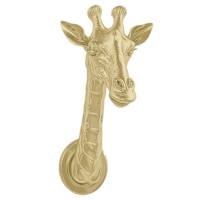 Gold Giraffe Head Wall Decor,