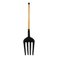 Metal & Fork Wooden Wall Decor, 11x50