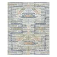 (B902) Found & Fable Multicolor Del Mar Textured Woven Flatweave Area Rug, 8x10