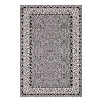 (D625) Barnes Grey Traditional Area Rug, 4x6