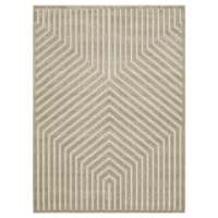 (B903) Crosby St. Contempo Neutral Area Rug, 5x7