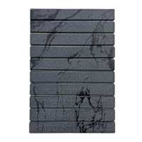 Charcoal Diatomite Stone Bath Mat, 23x15
