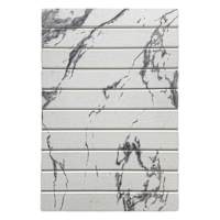 White Diatomite Stone Bath Mat, 23x15
