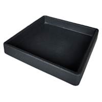 Lead Square Planter Saucer, Large