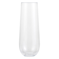 9oz Plastic Champagne Flutes 8cts