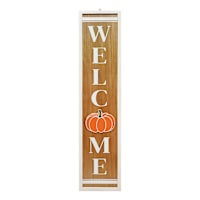 Welcome Porch Leaner Sign, 60"