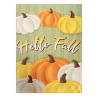 Hello Fall Flag, 18"