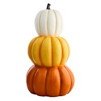Homespun Harvest Pumpkin Stack, 32"