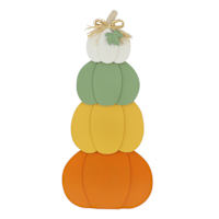 Stacked Pumpkin Leaner, 30"