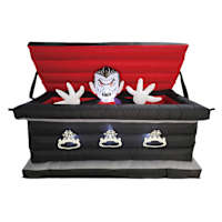 Rising Vampire in Coffin Inflatable, 6'