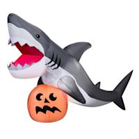 Animated Shark with Sound Effects Halloween Inflatable, 7.5'