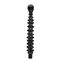 Skull Spine Bleeder Taper Candle, 10"
