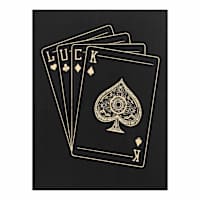 Framed House of Cards Wall Decor, 18x24