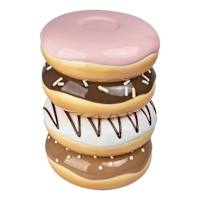 Donut Outdoor Garden Statue, 18"