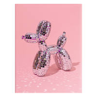 Disco Balloon Dog Canvas Wall Art, 12x16