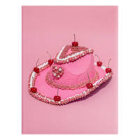 Glam Cowgirl with Hat Canvas Wall Art, 12x16