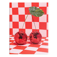 Disco Cherries Canvas Wall Art, 12x16