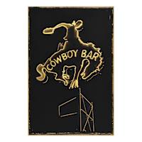 Cowboy Bar Lead Canvas Wall Art, 24x36