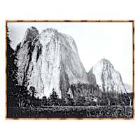 Framed Mountain Landscape Canvas Wall Art, 41x31
