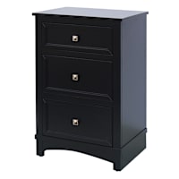Providence Richard Accent Cabinet, Black