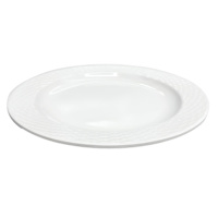 White Topaz Dinner Plate, 10.5"