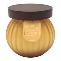 Golden Fall Leaves Scented Jar Candle, 7oz