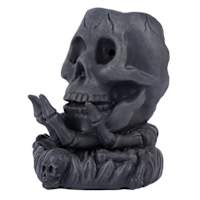 Midnight Shadows Halloween Skull Incense Holder Set