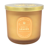 Golden Fall Leaves Scented Jar Candle, 12.5oz