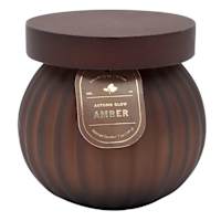 Autumn Glow Amber Scented Jar Candle, 7oz