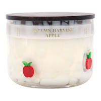 Autumn Harvest Apple Scented Apple Icon Jar Candle, 12oz