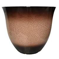 Nora Brown Reactive Egg Outdoor Planter, 16"