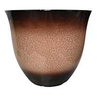 Nora Reactive Brown Outdoor Egg Planter, Extra Large