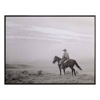 Cowboy Go Adventure Canvas Wall Art, 28x22