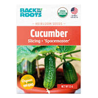 Back to Roots Heirloom Seeds, Cucumber Spacemaster