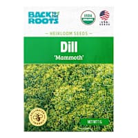 Back to Roots Heirlooms Seeds, Dill Mammoth