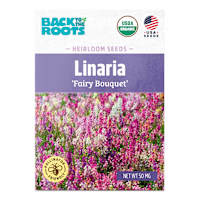 Back to Roots Heirloom Seeds, Linaria Fairy Bouquet