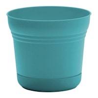 Saturn Bermuda Teal Outdoor Planter, 5"