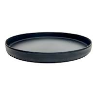 Minto Matt Black Dinner Plate