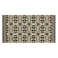 Tia Green Utility Outdoor Accent Rug, 27x45