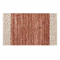Sonnie Rust Chenille Accent Rug, 27x45