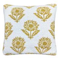 Sunflower Cozy Knit Throw Pillow, 18"