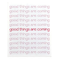 Good Things Are Coming Canvas Wall Art, 16x20