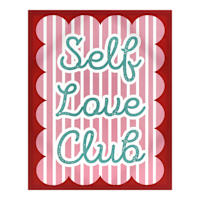 Self Love Club Canvas Wall Art, 16x20