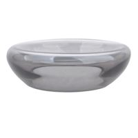 Double Wall Smoke Glass Bowl, 8x2.8