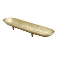 Footed Oblong Tray, 17x5.2