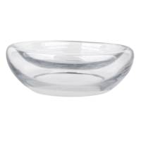 Double Wall Clear Glass Bowl, 12x4