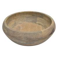 Bleached Mango Wood Bowl, 15"