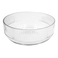 Clear Lined Bowl, 10x4